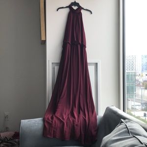 #LEVKOFF CHIFFON BRIDESMAID DRESS